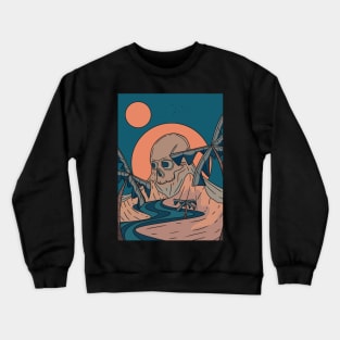 The skull dune hill Crewneck Sweatshirt